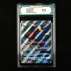 TQG 9.5 MINT+ 2017 Pokemon ENG Umbreon GX #SM-SM 142/149 UR - Image 1