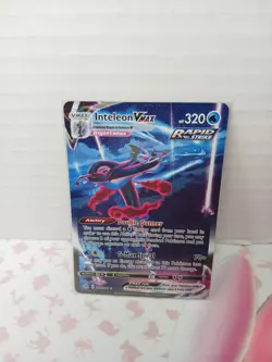 Inteleon VMAX (Alternate Art Secret) 266/264 Fusion Strike NM Pokemon TCG - Image 2