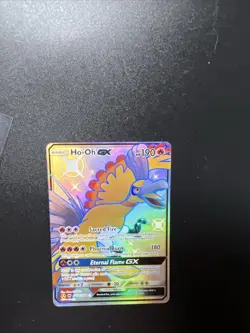 Ho-Oh GX SV50/SV94 Hidden Fates: Shiny Vault Holo Pokemon - Image 3