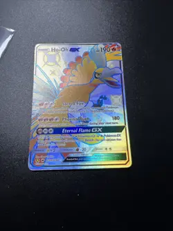 Ho-Oh GX SV50/SV94 Hidden Fates: Shiny Vault Holo Pokemon - Image 4