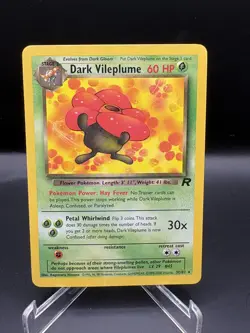 Dark Vileplume (30) Rare Unlimited Team Rocket 30/82 NM Pokemon TCG - Image 1