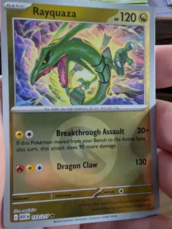 PLAYSET (x4) Rayquaza Reverse Holo 153/217 NM - 3x Ball, 1x Energy Pokemon TCG - Image 3