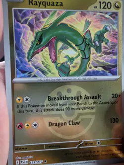 PLAYSET (x4) Rayquaza Reverse Holo 153/217 NM - 3x Ball, 1x Energy Pokemon TCG - Image 4