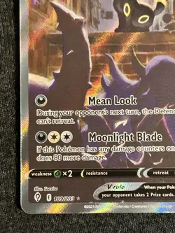 Pokemon Umbreon V 189/203 Alt Art Evolving Skies NM - Image 3