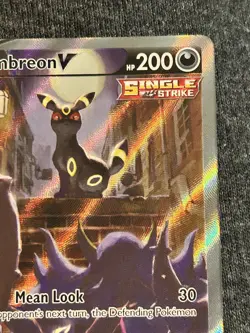 Pokemon Umbreon V 189/203 Alt Art Evolving Skies NM - Image 5