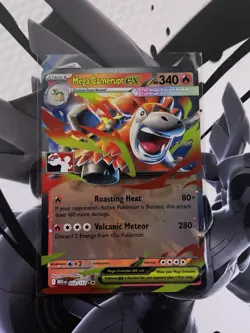 Mega Camerupt ex Play! Stamp Pokemon Prize Pack Series 8 MEG022/132 - PACK FRESH - Image 1