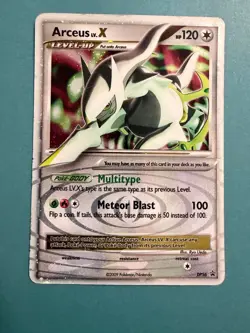Pokemon TCG: Arceus LV.X DP56 Diamond and Pearl Black Star Promo MP - Image 1