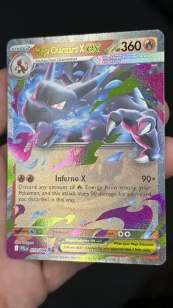 Pokemon TCG Phantasmal Flames Mega Charizard EX Holo 13/94 NM 🔥🐉 - Image 4