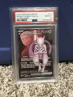 POKEMON DRI EN ULTRA RARE TEAM ROCKET'S MEWTWO EX PSA 10! - Image 1