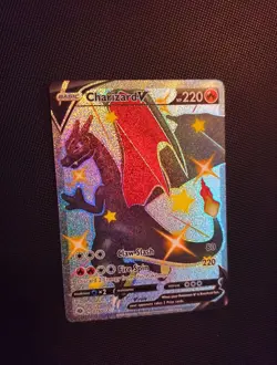 Shiny Charizard V Champions Path 079/073 Ungraded Near Mint Pokemon TCG 2020 - Image 2