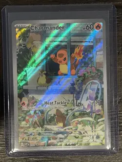 Pokemon Charmander 044 SVP Scarlet & Violet Promo Holo Basic 60 HP Heat Tackle - Image 2