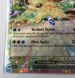 Leafeon EX 006/131 | Prismatic Evolutions | Scarlet & Violet | Pokemon TCG 2025 - Image 5