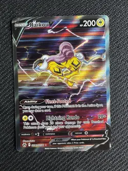 Pokemon Raikou V Crown Zenith Galarian Gallery Ultra Rare GG41/GG70 Holo EN - NM - Image 1