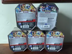Pokemon TCG Tins X 5 New And Sealed Paradox Destinies/ Paldea Partners - Image 2