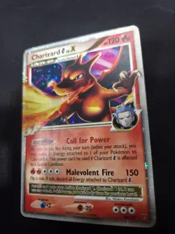 Pokemon 2009 Charizard G LV.X 143/147 Holo Supreme Victors NM - Image 2
