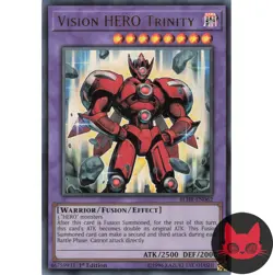 Yugioh Vision HERO Trinity BLHR-EN062 Ultra Rare 1st Edition NM - Image 1