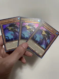 3 Guardian Slimes LED7-EN003 Legendary Duelists: Rage of Ra 1st Edition Vlp-Lp - Image 1