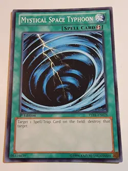 Mystical Space Typhoon YSYR-EN028 Common 1st Edition Yugioh - Image 1