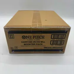 One Piece TCG OP-13 Carrying On His Will Booster Box Case SEALED ENGLISH - Image 1