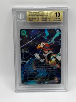 2025 ONE PIECE Portgas.D.Ace EB02-028 (SP) EB02-028 Carrying On His Will-BGS 10 - Image 1
