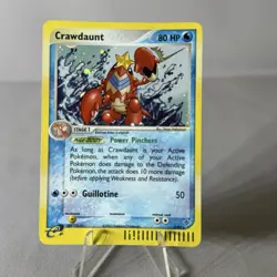 Pokemon Card - Crawdaunt Dragon 3/97 Holo Rare - Image 1
