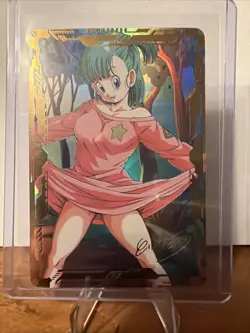 Bulma DRAGON BALL Anime ACG Waifu Holo Kitty Trading Card - Image 1