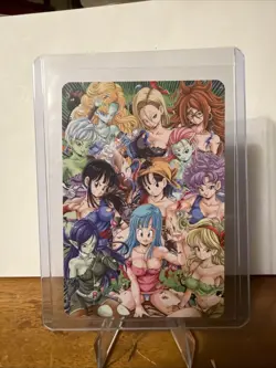 Bulma DRAGON BALL Anime ACG Waifu Holo Kitty Trading Card - Image 2