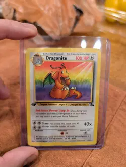Dragonite 19/62 Fossil 1st Edition Pokemon Card TCG - Image 4