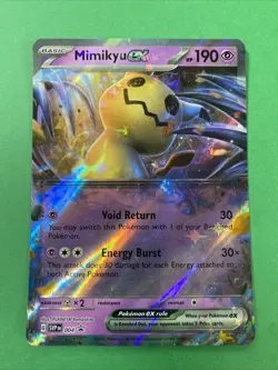 Pokemon - Scarlet and Violet Black Star Promo - SV1 - MIMIKYU ex - 004 🔥 - Image 1
