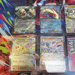 Pokemon TCG Bundle 8 Cards Surging Sparks Ex & Ace Spec Holo Mixed - Image 2