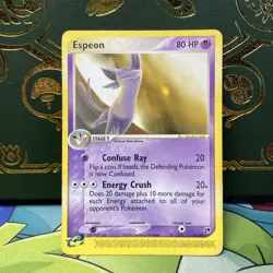 Espeon 16/100 REGULAR Pokemon Card EX Sandstorm Non Holo Rare MP - Image 1
