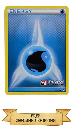 Water Energy - (Play! Pokemon) 107/114 League & Championship Cards Holo - Image 1