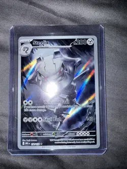 Steelix 150/132 Mega Evolution Pokemon TCG Card Near Mint Condition - Image 1