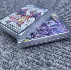 Pokemon Card Lot 100 TCG Cards + Ultra Rare, 10 Holos | VMAX GX EX VSTAR OR V! - Image 2