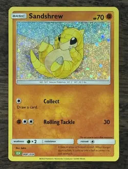 🪨 Sandshrew 008/034 CLC 🪨 Pokemon TCG Classic Collection - NM Pack Fresh - Image 1