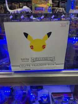 Pokemon TCG: 25th Anniversary Celebrations Elite Trainer Box (2021) 820650809439 - Image 1