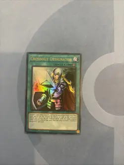 Yu-Gi-Oh TCG #RA02-EN063 Crossout Designator 1st Edition Ultra Rare NM - Image 1
