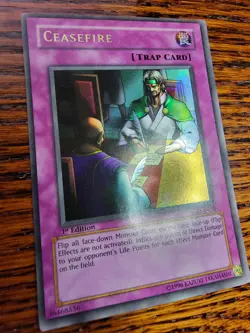 YUGIOH! Ceasefire 1st Edition PSV-030 Ultra Rare NA English - Image 2