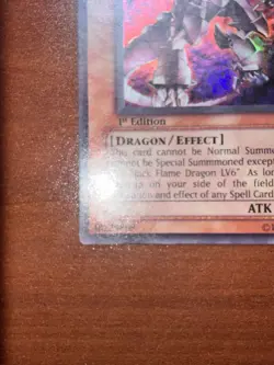 Horus the Black Flame Dragon LV8 SOD-EN008 Soul of the Duelist 1st Edition - Image 5