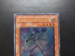 Yugioh - Elemental Hero Neos Alius TAEV-EN018 Ultimate Rare 1st Edition - Image 2