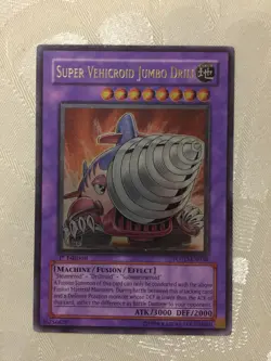 Super Vehicroid Jumbo Drill POTD-EN036 1st Edition Ultimate Rare Yugioh NM - Image 1