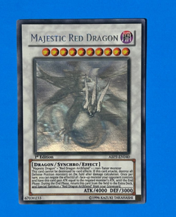 Yugioh Majestic Red Dragon ABPF-EN040 1st Edition Ghost Rare - Image 1