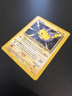 Pikachu 70/111 Neo Genesis Unlimited 2000 Pokemon Card Common NM - Image 3