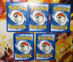 Pokemon TCG 5 Card Pokemon Gym Challenge/Heroes Lot - Image 4