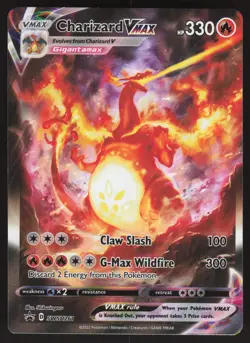 Charizard VMAX SWSH 261 Pokemon Ultra Premium Promo Holo Full Art Card - Image 1