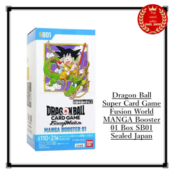 Dragon Ball Super Card Game Fusion World MANGA Booster 01 Box SB01 Sealed Japan - Image 1