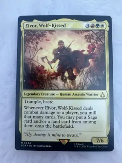MTG Assassin's Creed EIVOR, WOLF-KISSED #0054 Mythic Card - Image 1