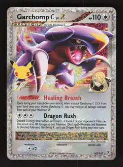 Garchomp C LV.X 145/147 Pokemon Celebrations Classic Collection Holo Card - Image 1