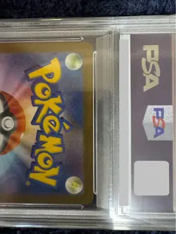 Pokemon Card Team Rocket’s Meowth AR PSA10 Japanese SV10 Ruler of the Black Flam - Image 5