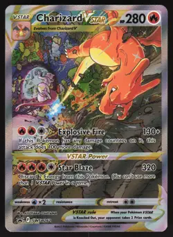 Charizard Vstar SWSH 262 Ultra Premium Promo Holo Full Art Pokemon Card - Image 1